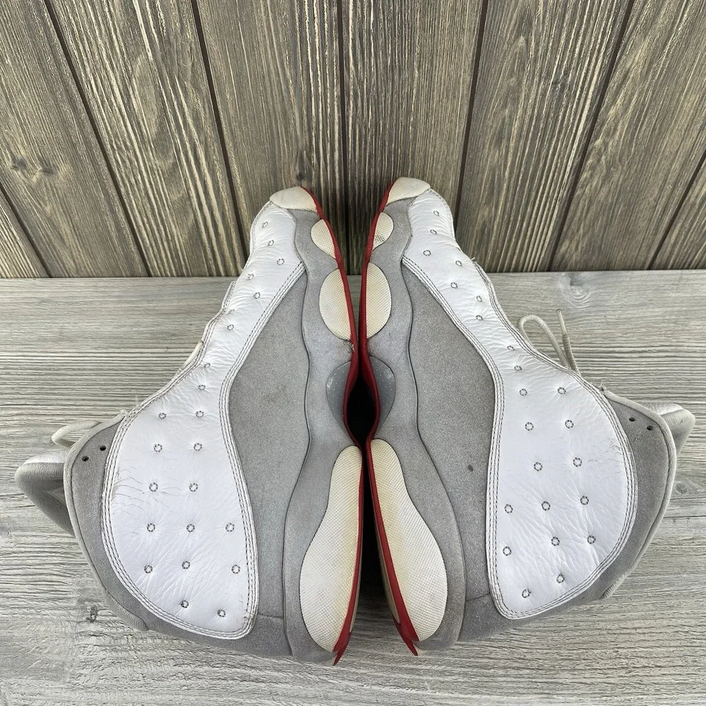 Nike Air Jordan 13 Retro Wolf Grey Men's Size 11, 414571-160 Sneakers No Insoles